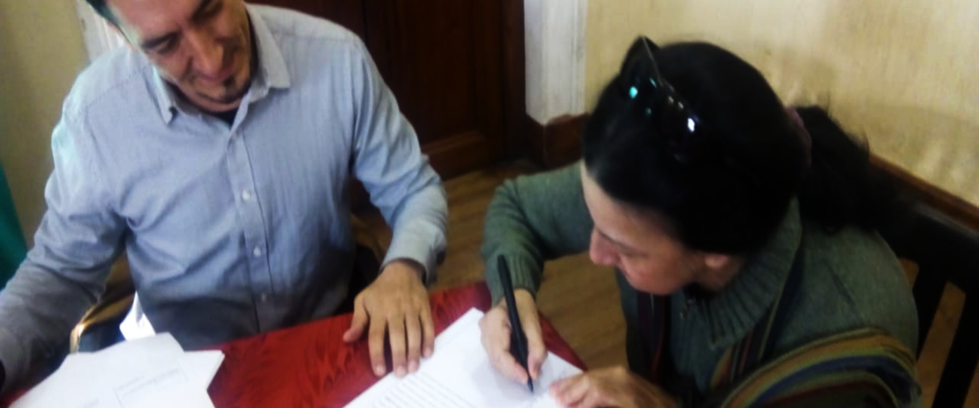 Se firmaron las escrituras de viviendas sociales en La Paz y La Providencia