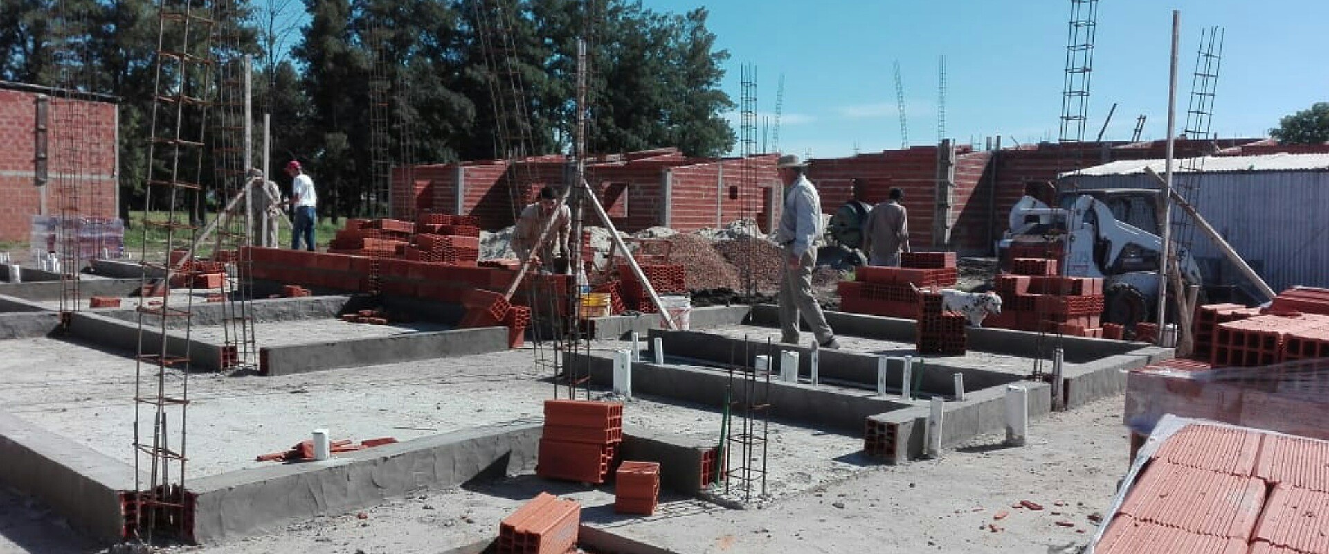 A buen ritmo se construyen 10 viviendas financiadas por la provincia en San José