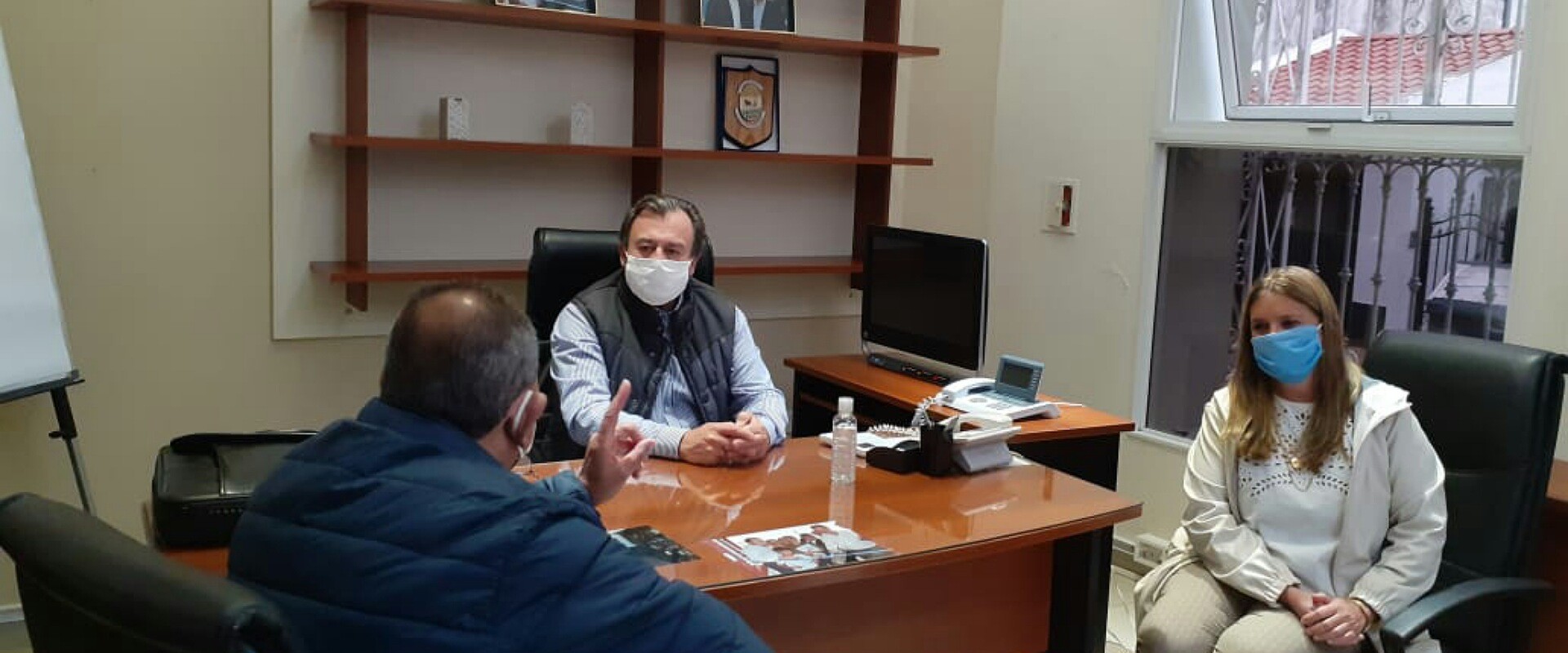 Abordaron la política habitacional para comunidades  del departamento Diamante