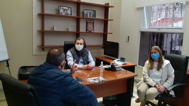 Abordaron la política habitacional para comunidades  del departamento Diamante