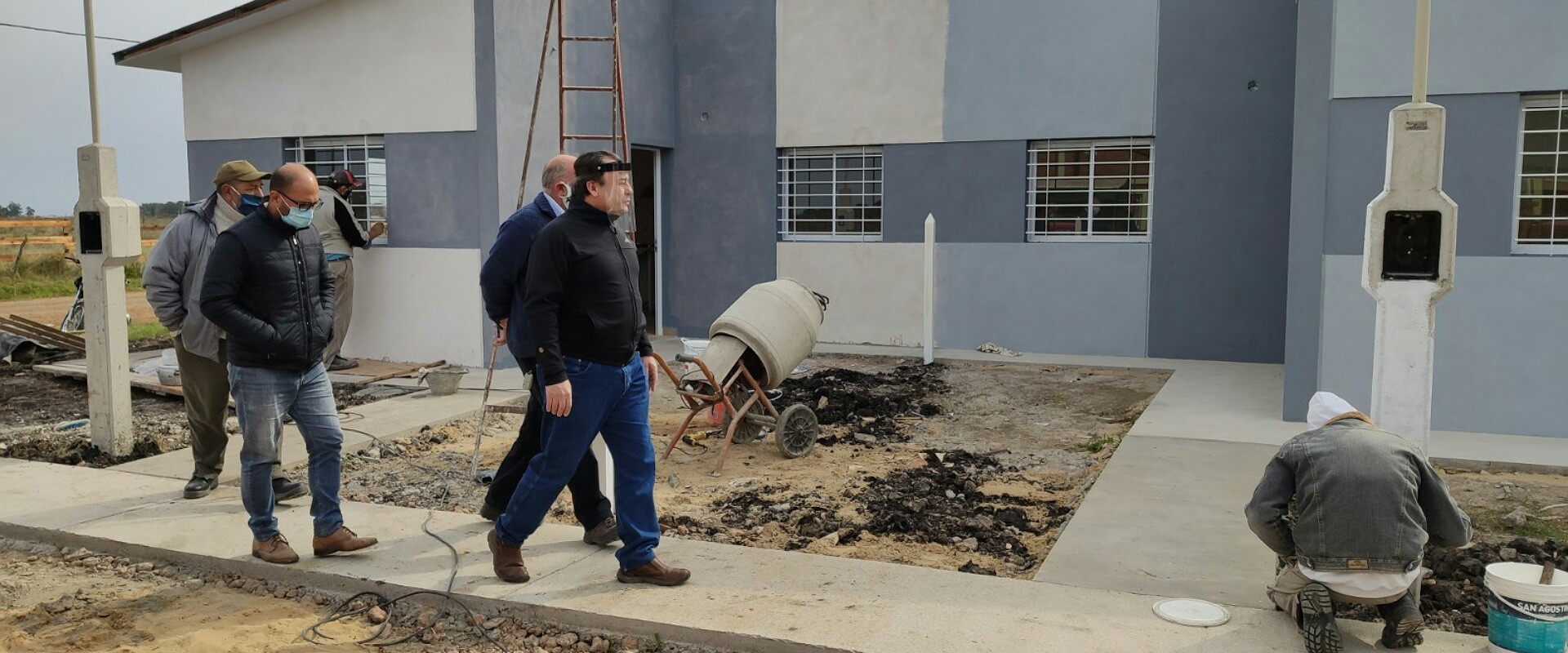 Presentan un gran avance las viviendas que se ejecutan en el departamento Uruguay