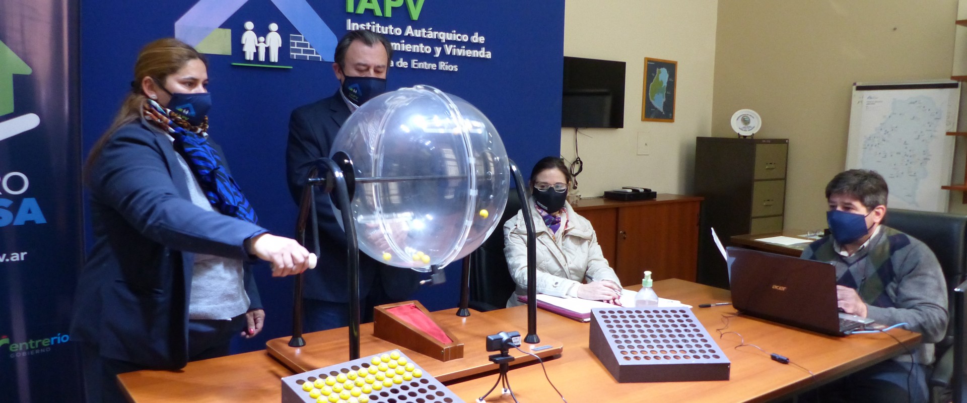 Resultados del sorteo de 12 viviendas en Hernández