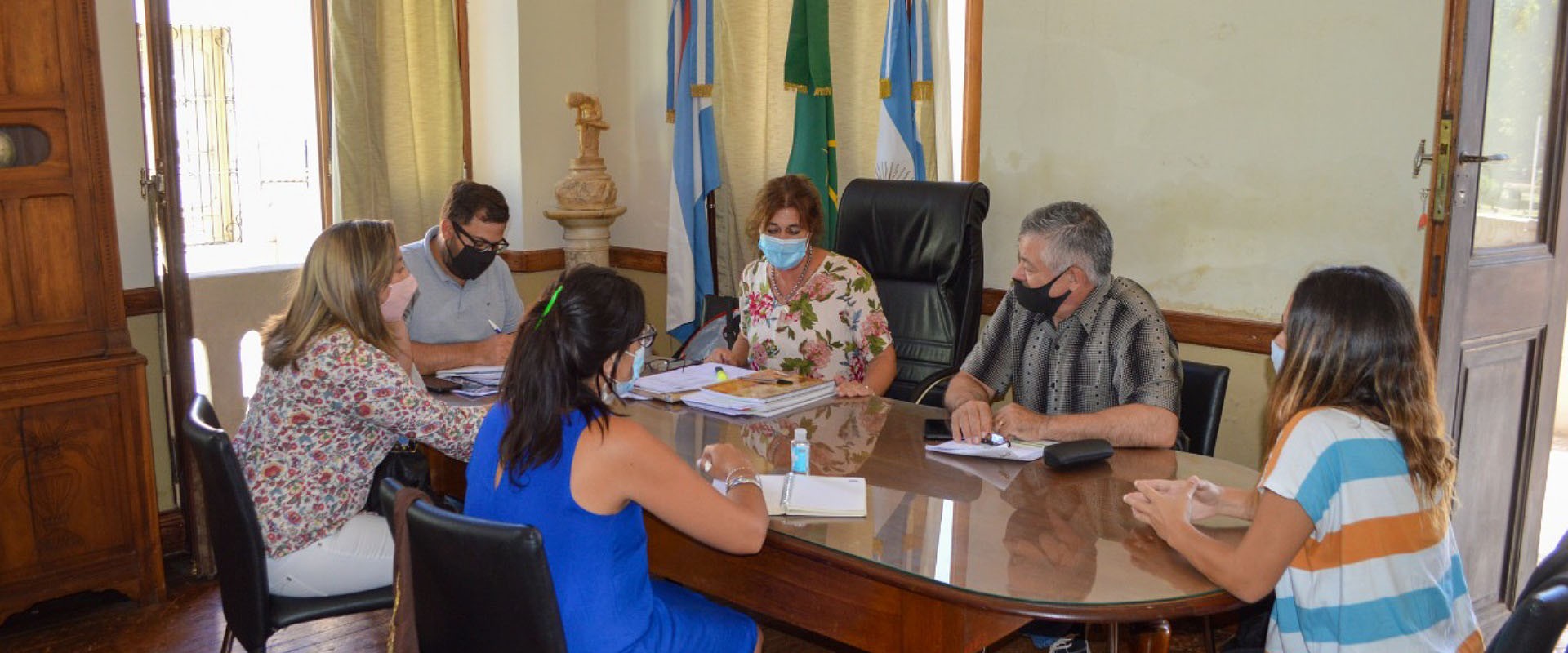 Evaluaron terrenos para ejecutar nuevas viviendas en Victoria