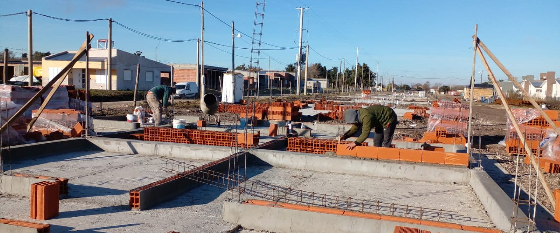Iniciaron nuevas viviendas en Seguí con recursos provinciales