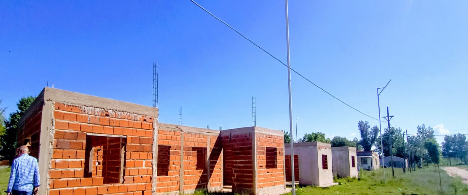 Se construyen nuevas viviendas en cinco localidades entrerrianas
