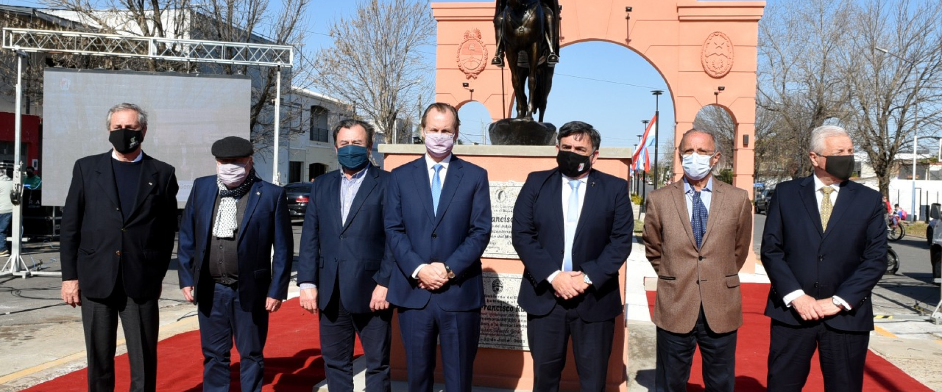 Bisogni recordó al fallecido ex gobernador Jorge Busti