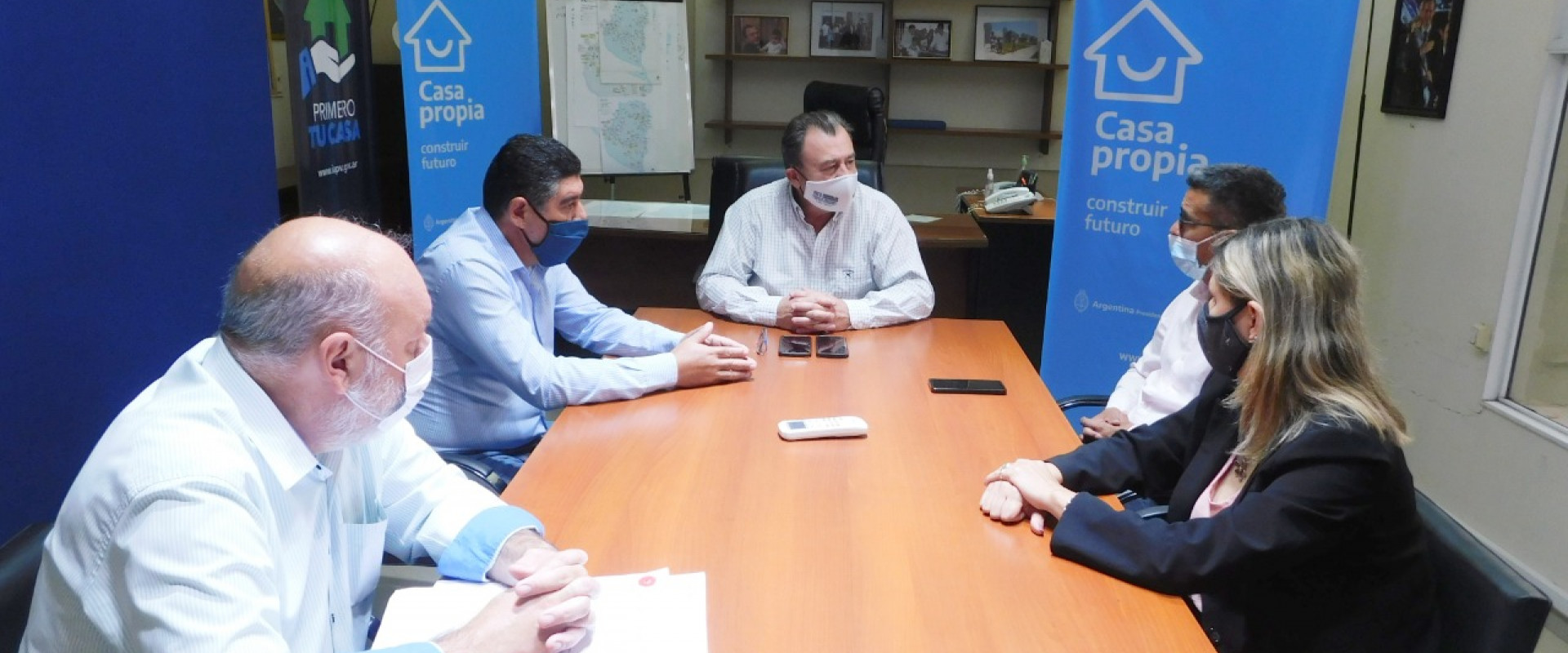 Avanzan las gestiones de nuevas viviendas para Hasenkamp y Ubajay