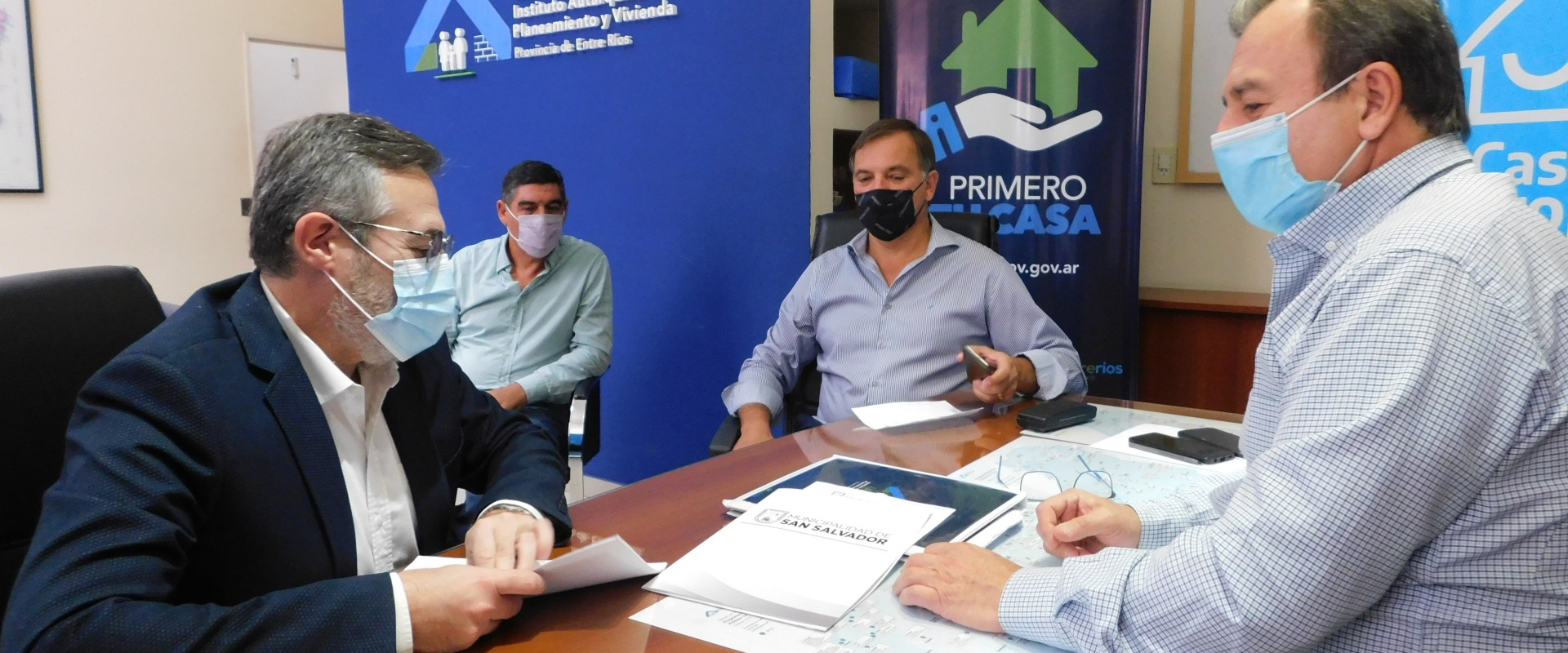 Nuevas gestiones para la construcción de viviendas en San Salvador