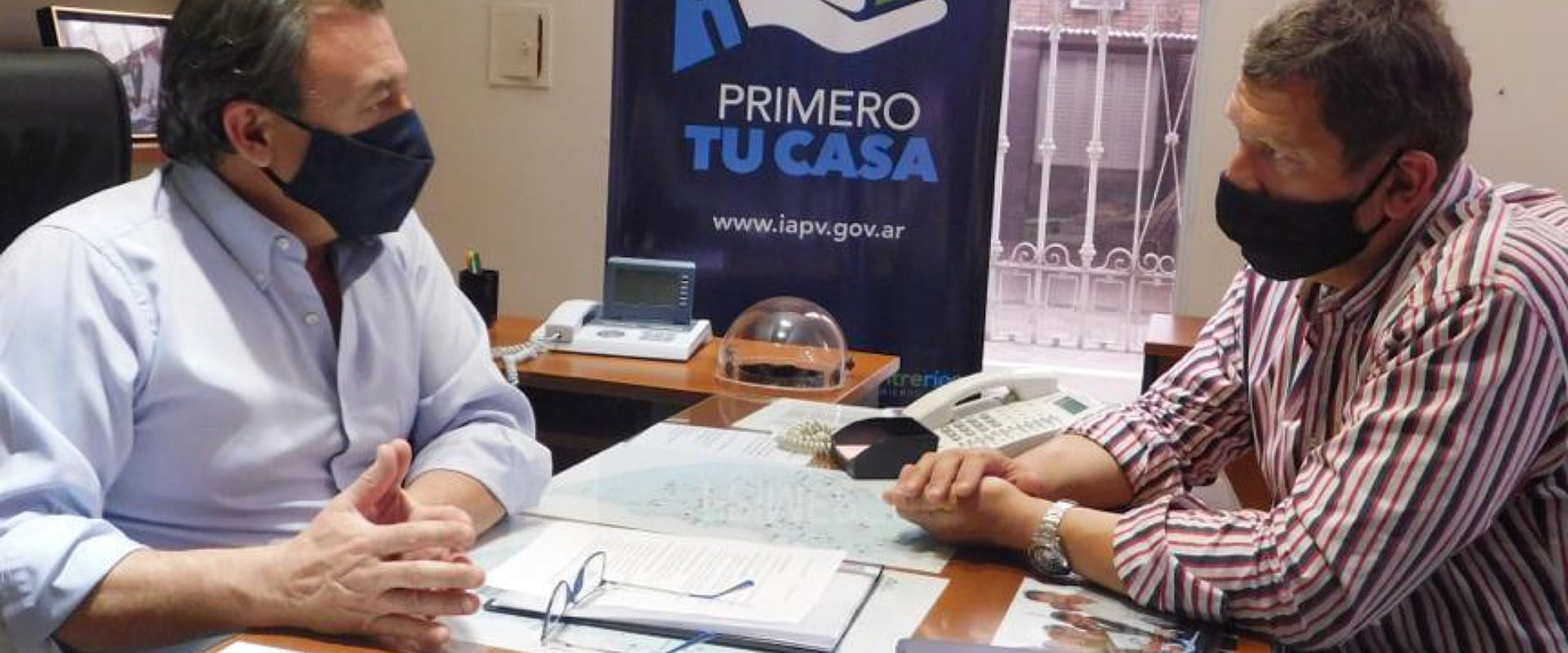 Evaluaron los proyectos habitacionales con financiamiento nacional y provincial en Concordia