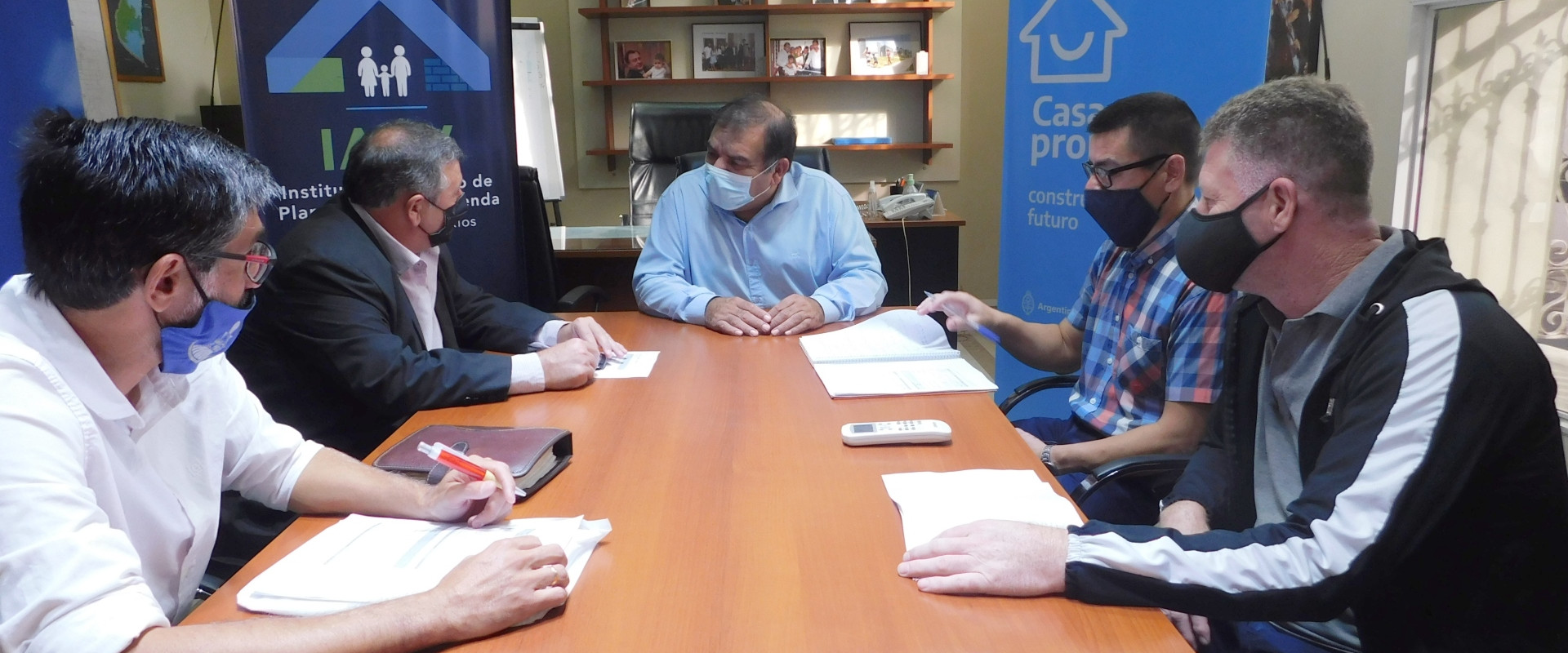 Gestionan la ejecución de nuevas viviendas para El Pingo con fondos nacionales