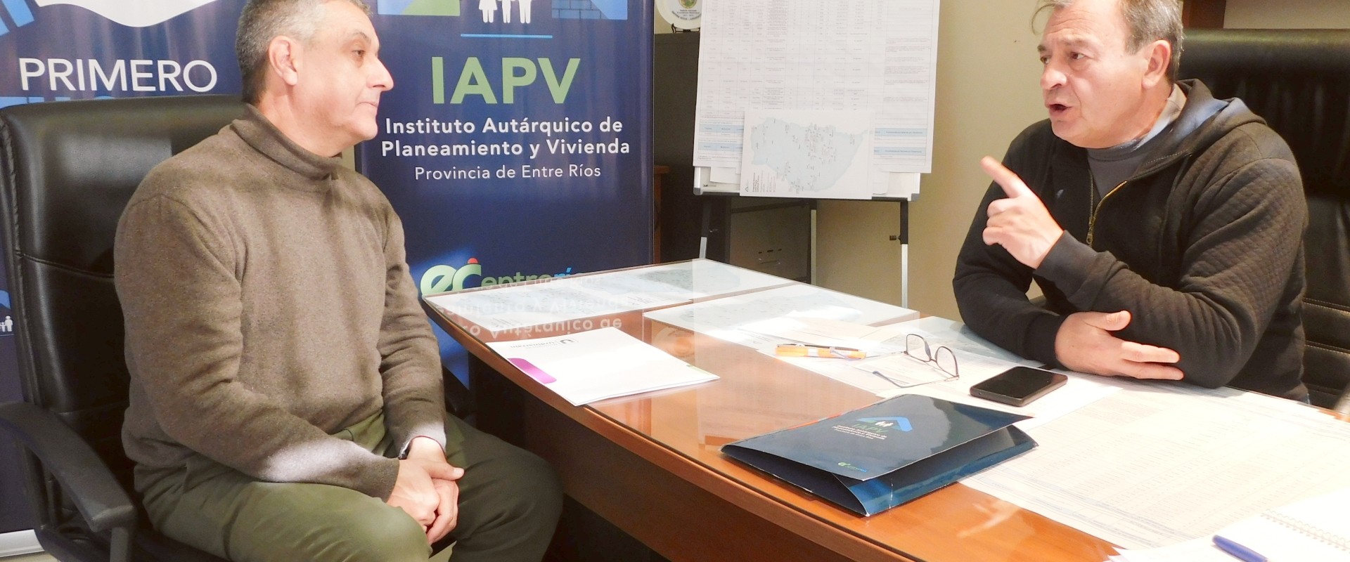 Evaluaron los proyectos habitacionales con financiamiento nacional y provincial en Urdinarrain