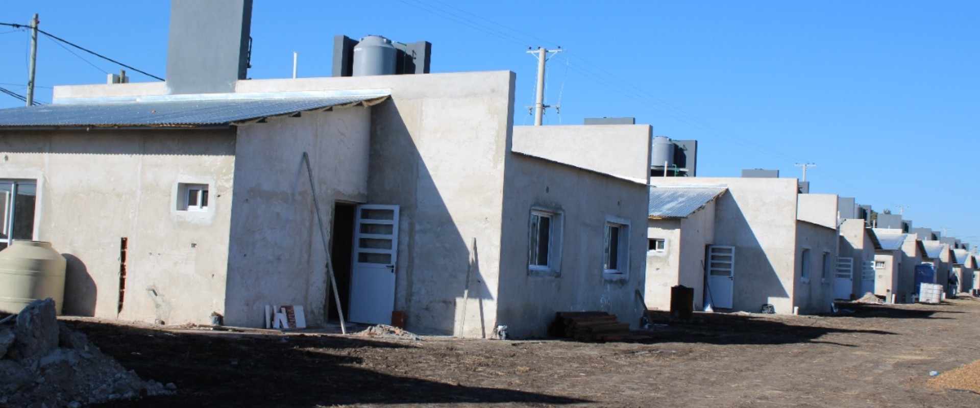 Se trabaja en la ejecución de 72 viviendas en Seguí financiadas por Nación y provincia