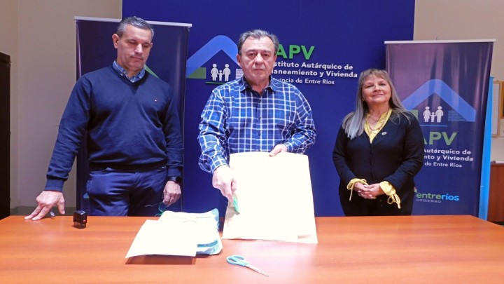 Un oferente para la terminación de viviendas con recursos provinciales en Santa Luisa