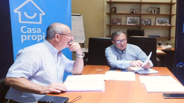 Gestionan la ejecución de nuevas viviendas con fondos nacionales  y provinciales para Caseros y San Cipriano