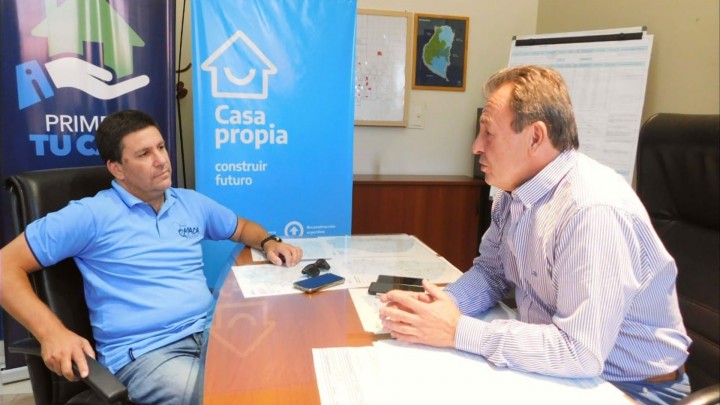 Tienen cerca del 50 por ciento de avance las 40 viviendas que se construyen en Maciá