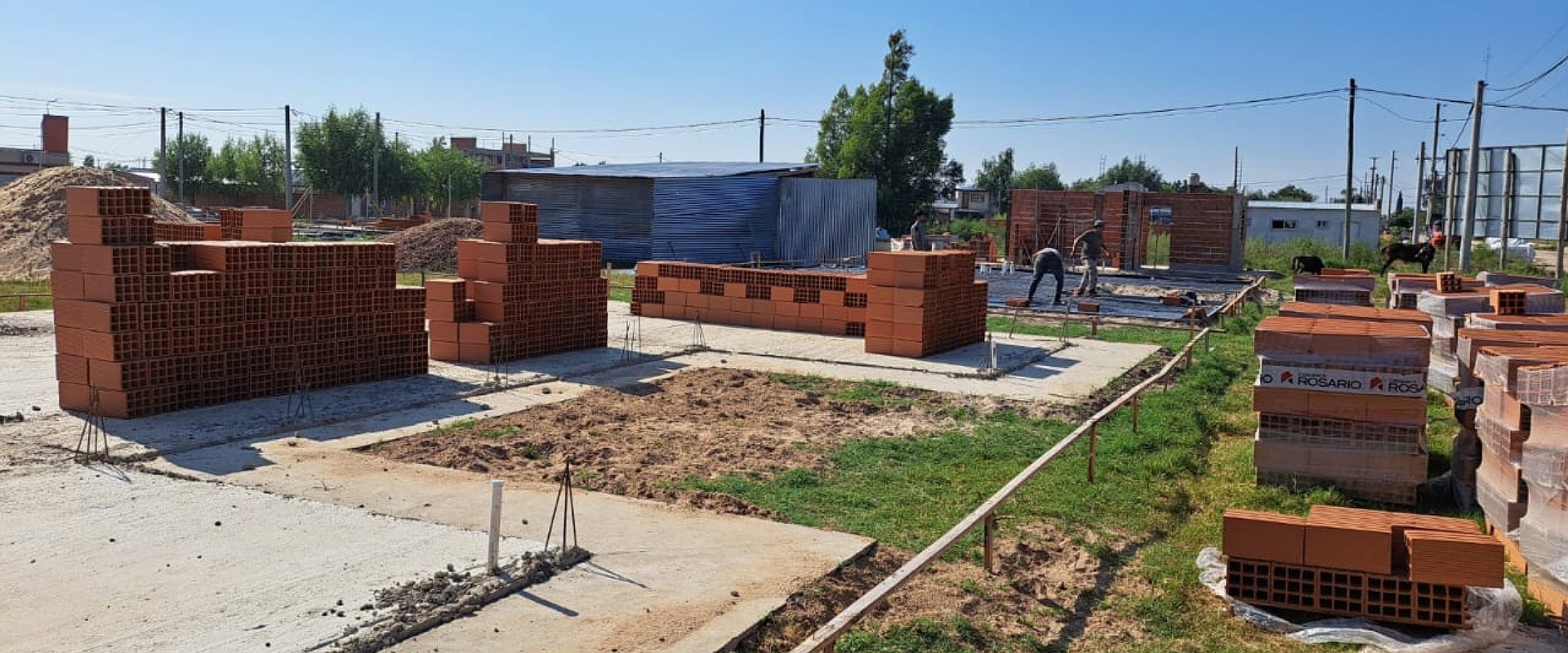 Se iniciaron con fondos provinciales 10 viviendas para docentes en Ibicuy