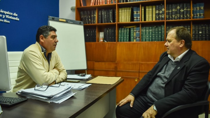 Evaluaron los proyectos habitacionales en Chajarí con fondos nacionales y provinciales