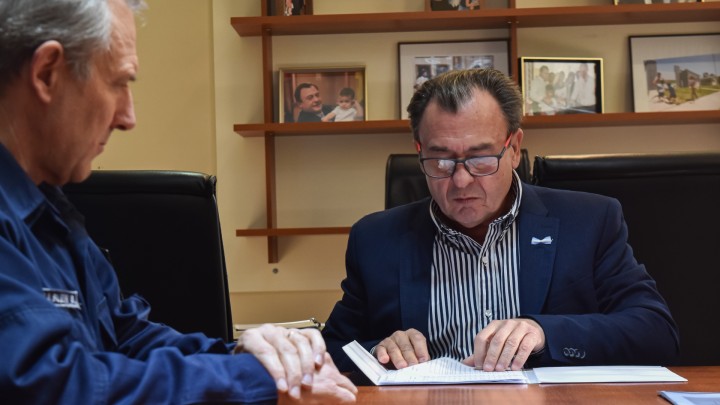 Evaluaron los proyectos habitacionales para personal policial