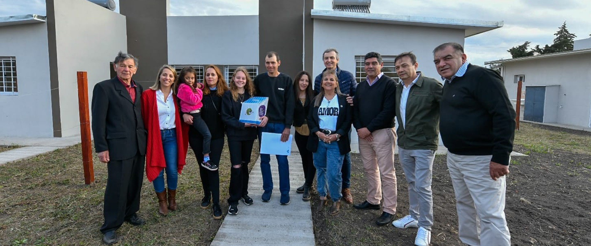 Familias de Alcaraz Segundo Sur accedieron a la casa propia