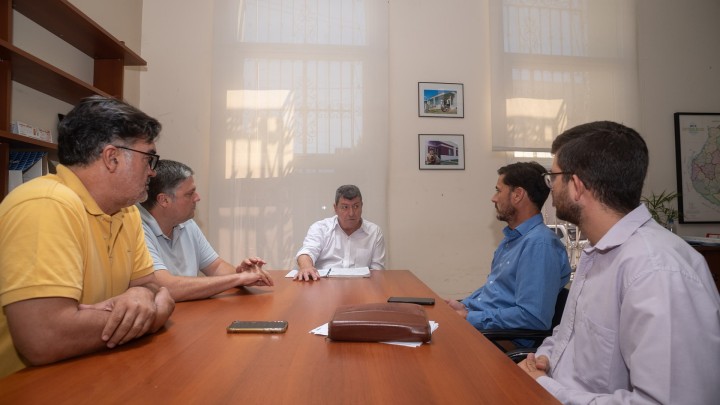 Funcionarios del IAPV se reunieron con el intendente de Diamante