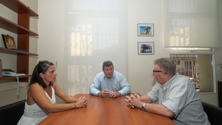 Reunión de trabajo entre el IAPV y el municipio de Alcaraz