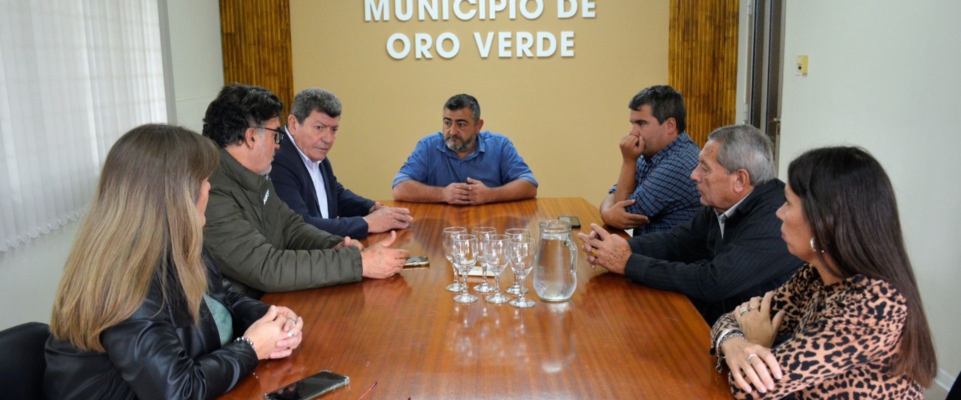 Reunión de trabajo entre el IAPV y el municipio de Oro Verde