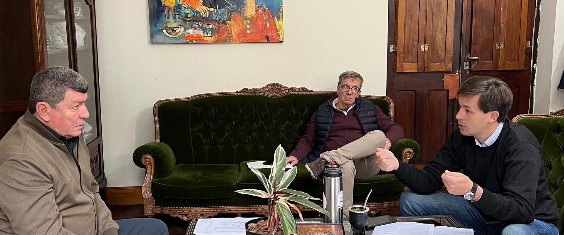 Agenda de trabajo del IAPV con el municipio de Nogoyá