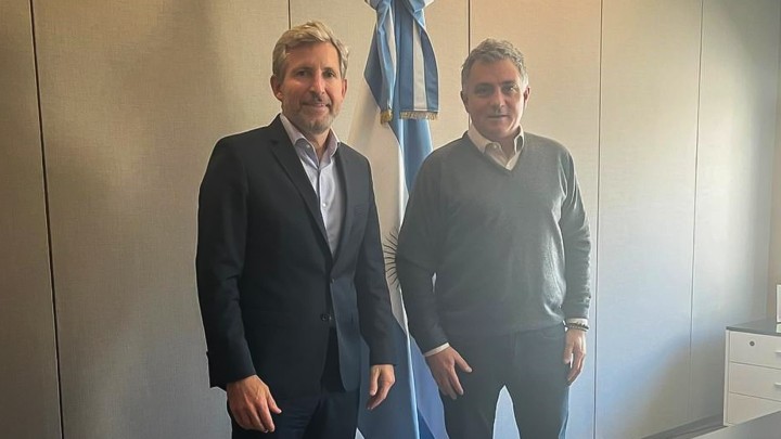Frigerio gestionó la reactivación de obras del Plan Hábitat en Entre Ríos