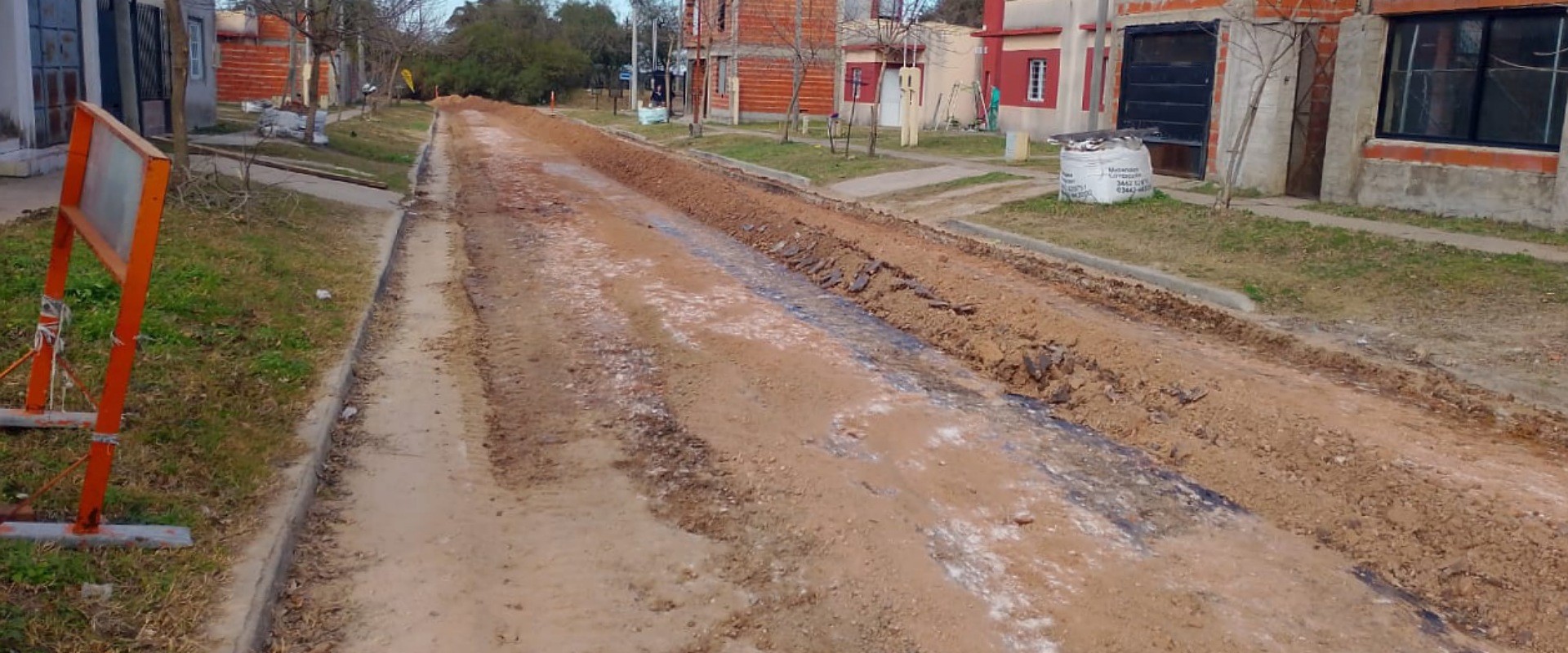 Comenzó  la  pavimentación de la trama vial de barrios del IAPV en Concepción del Uruguay