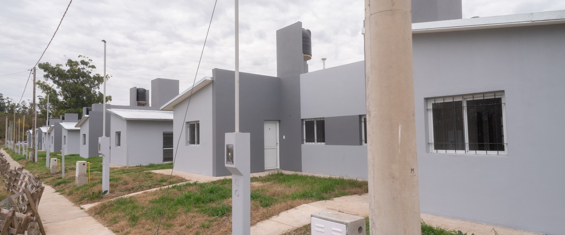 Avanza la construcción de viviendas del IAPV en General Racedo