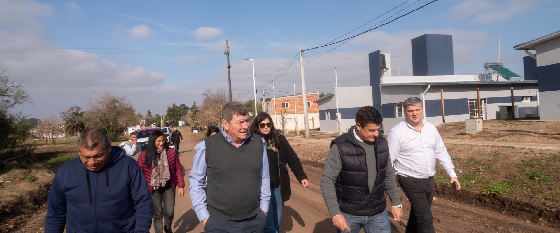 Presentan un gran avance las viviendas que se ejecutan en Pueblo Liebig