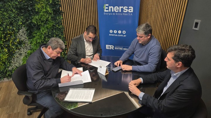 IAPV y Enersa firmaron un convenio para optimizar la gestión de viviendas sociales