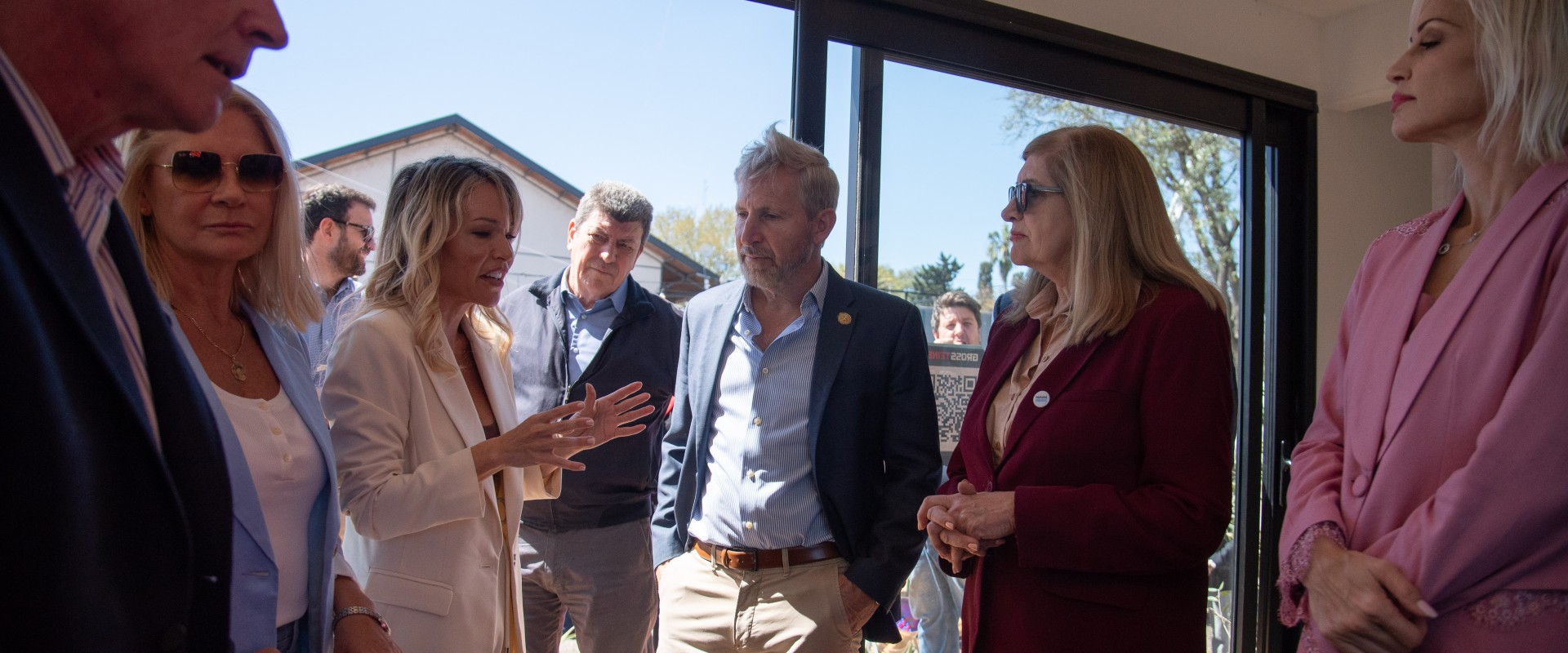 El gobernador valoró el potencial de la construcción en la apertura de la muestra de Camarco