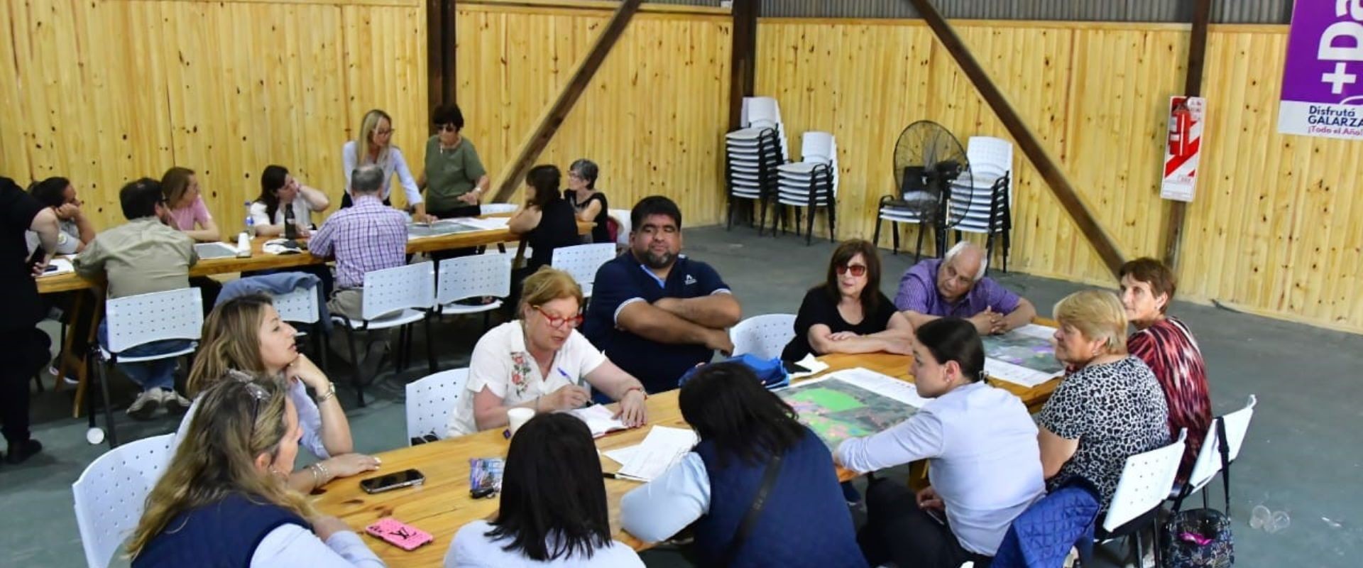 Se realizó en Galarza el primer taller participativo del Plan Base