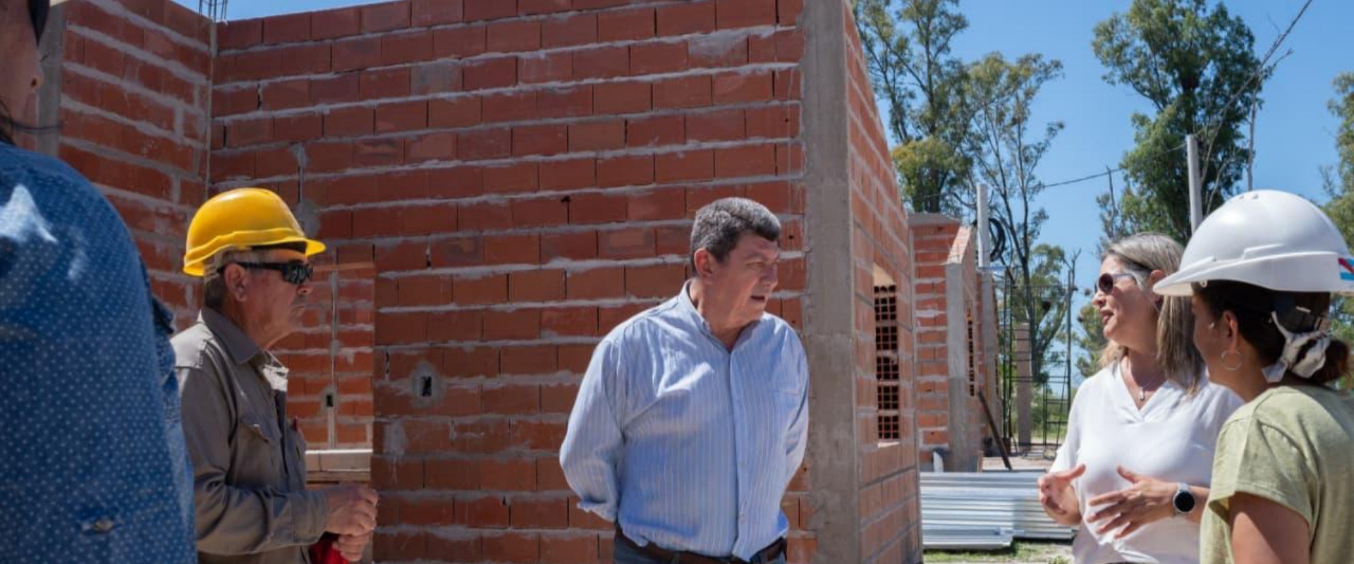 Avanzan las viviendas que se construyen en Piedras Blancas