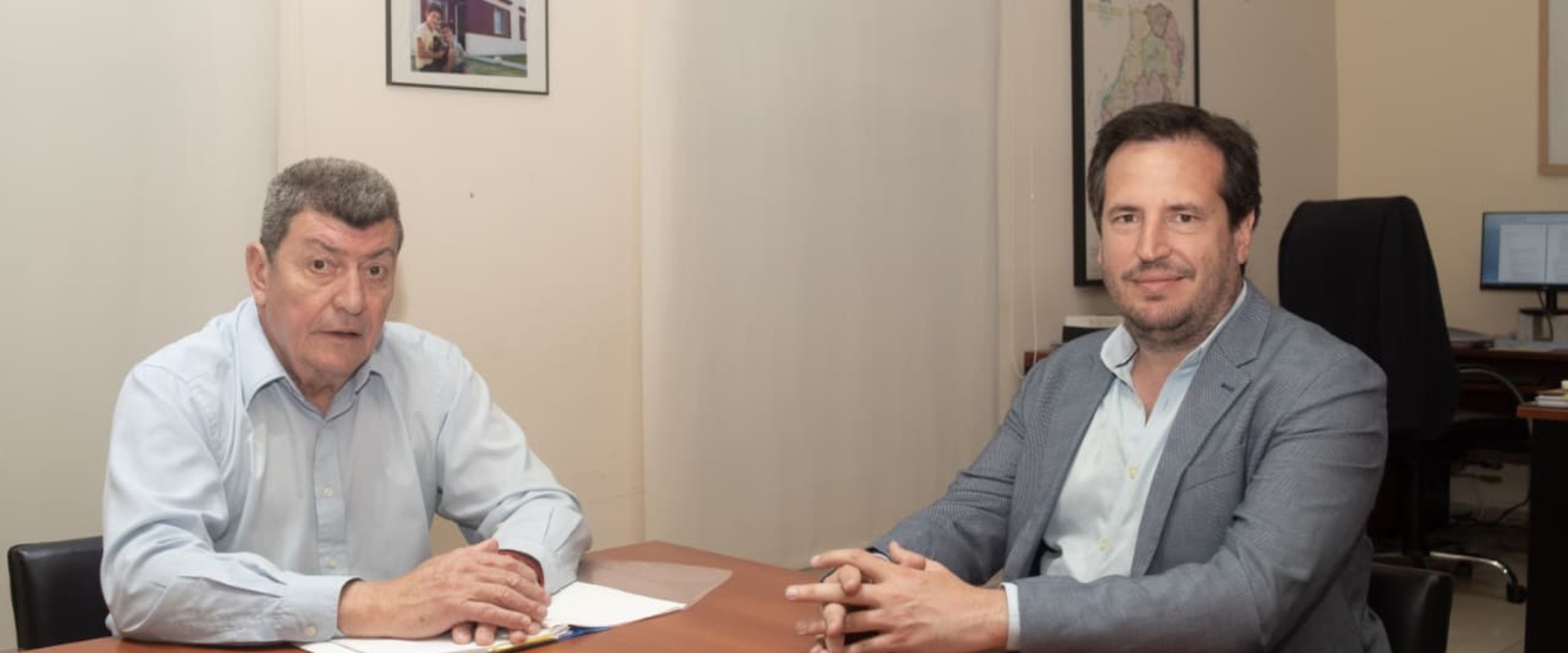 El gobierno provincial y el municipio de Larroque trabajan en una agenda común para dar respuestas habitacionales