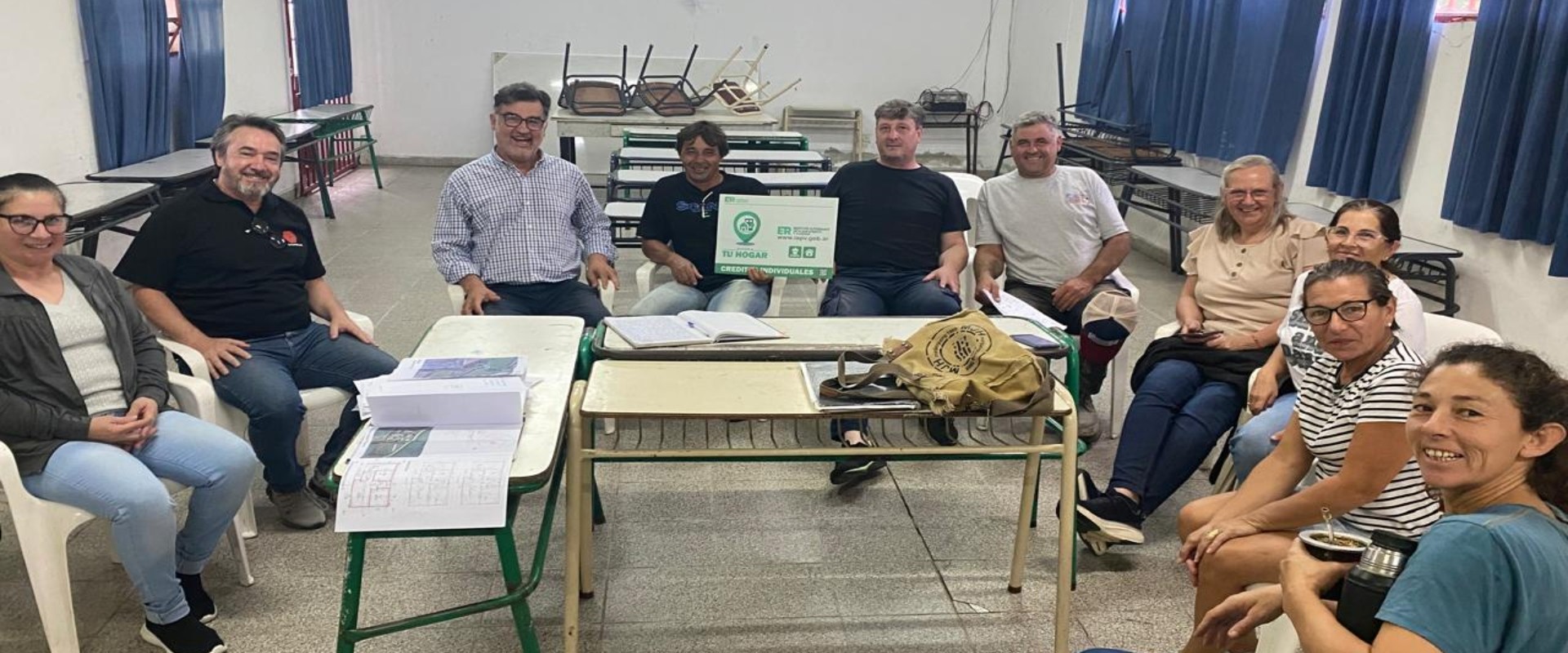 Comenz&oacute; la obra de un albergue estudiantil en el marco del proyecto Granja Modelo en Villaguay