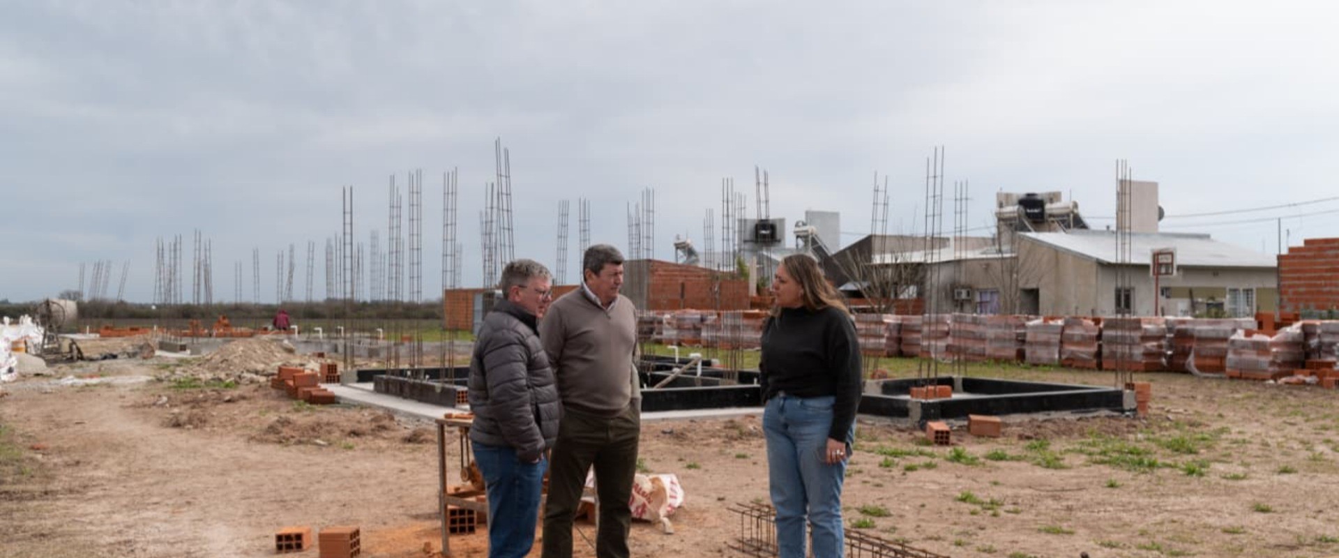 Mar&iacute;a Grande avanza con la construcci&oacute;n de nueve viviendas