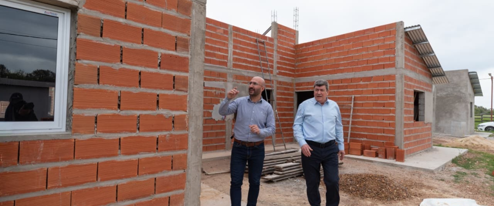 El gobierno provincial construye 10 viviendas en Santa Anita